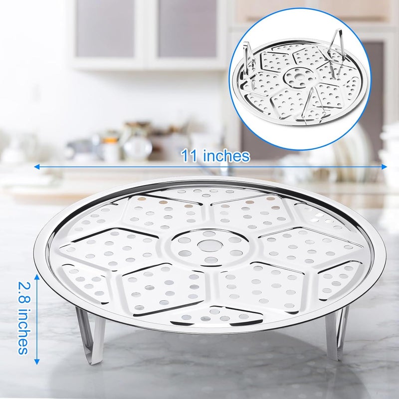 Cuxeedi 2 Pcs Pressure Canner Rack, 11-inch Pressure Cooker Rack, Stainless Steel Premium Canner Rack for Pressure Canner - Compatible with P-resto, All-American and More - Image 2